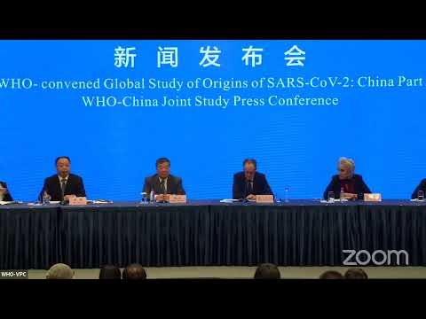 LIVE from Wuhan : Media briefing on COVID-19 origin mission