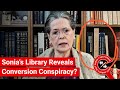 Fact check does image show sonia gandhi with book on converting india to christianity