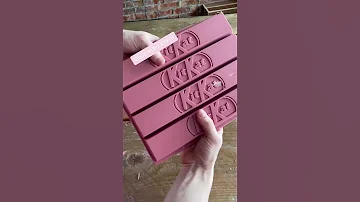 How To Make Big Ruby KitKat Chocolate 