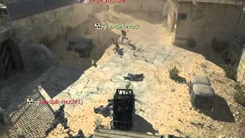 CoD MW3 - Amazing knife killfeed