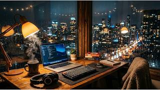 ☕ Cozy Lofi Radio ☔ Rain Sounds • Study • Work • Sleep • Chill Beats