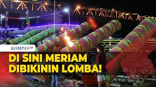 Seru! Kemeriahan Festival Meriam Karbit di Pontianak 2023
