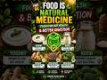 Food as Natural Medicine | Better Digestion Andgut health and bad breath 🌿 #nutrition #diet #shorts