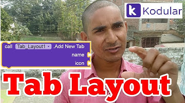 Tab Layout makeroid / Kodular. Free aia file