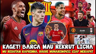 Download Lagu KAGET❗BARCELONA REKRUT LISANDRO MARTINEZ😱MU REBUTAN RAPHINHA🔥NEXT FULHAM😝MU MAU ROQUE MUHAREMOVIC MP3