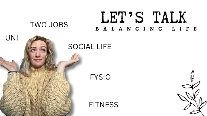 Let's Talk: Balancing Life