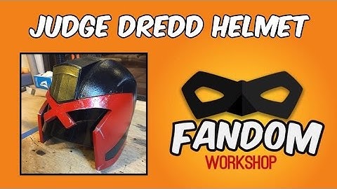 Random Fandom: Judge Dredd Helmet (Timelapse Build)