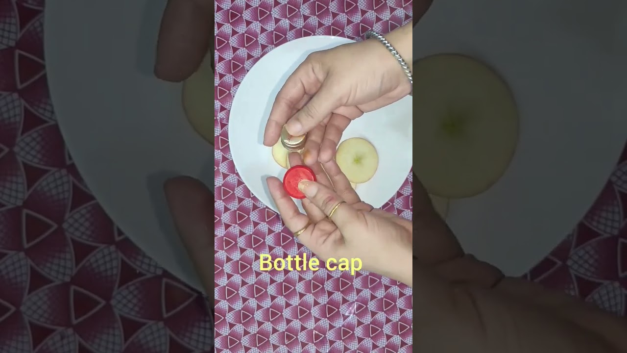 apple donut 🍩 - how to cut an apple like pro 😎 