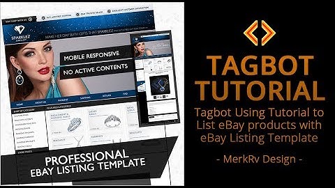 Tagbot Using Tutorial to List ebay products with ebay Listing Template