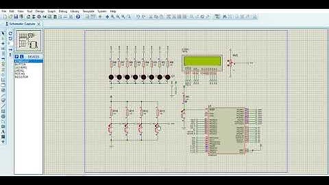 Latihan2 pertemuan 5 Simulasi menggunakan Button, LED & LCD menggunakan Proteus & Atmel Studio