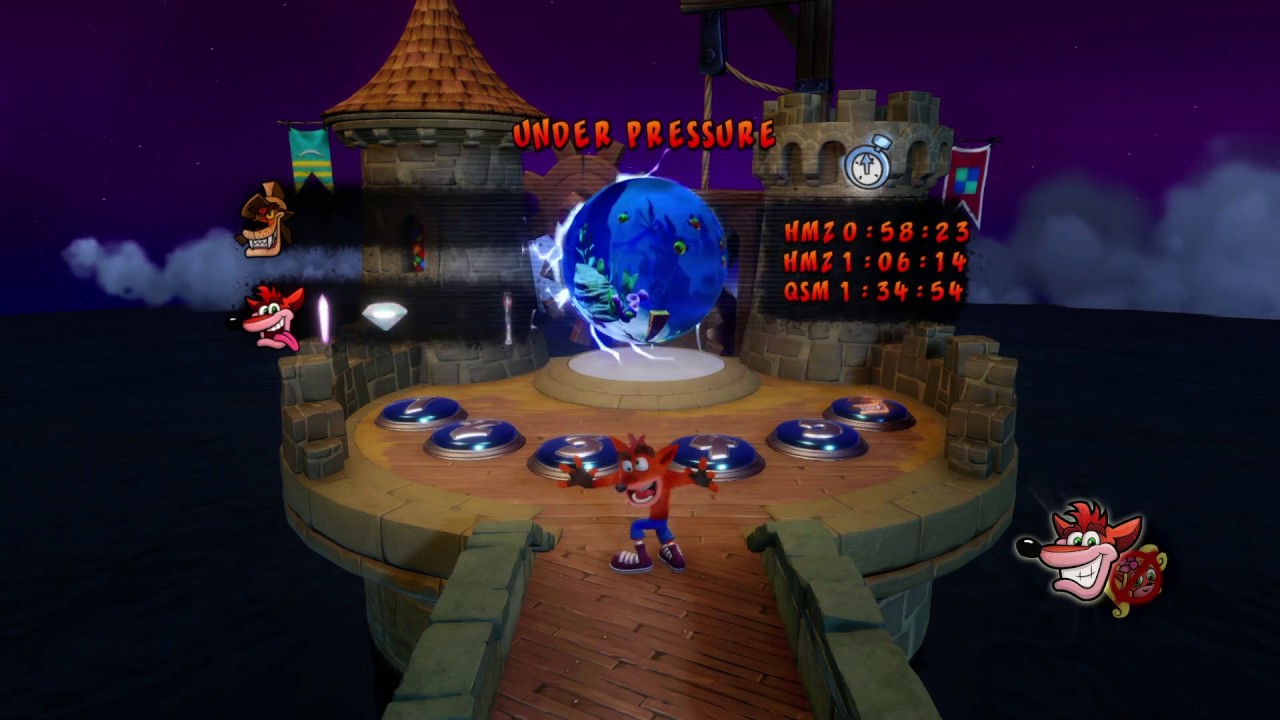 Crash Bandicoot 3 level 2 (Under Pressure) Box & Time Walkthrough YouTube