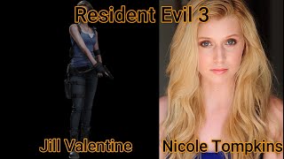 Characters and Voice Actors - Resident Evil 3
