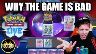 Why Pokemon TCG Live Is Still BAD With Global Release! (Bugs, Slow, No Extra Game Modes)