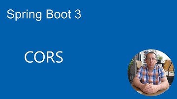 Spring Boot 3.0.0 Tutorial - CORS