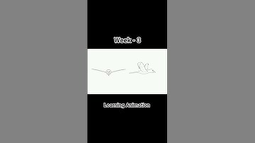 Week - 3 || Learning Animation from Scratch #animation #flipaclip #art #animationjourney