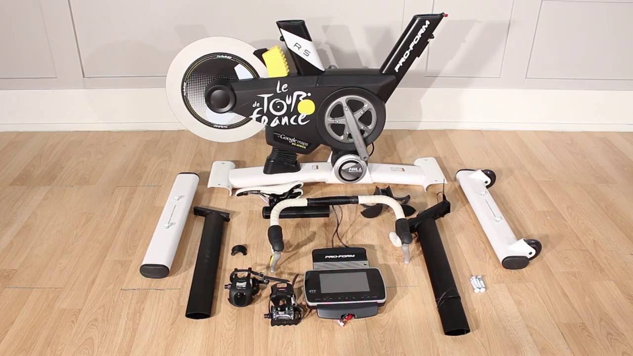 proform tour de france tdf 1.0 indoor cycle exercise bike