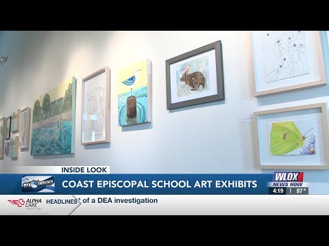 Coast Episcopal School hosts beautiful art exhibits, including 'Flora and Fauna'