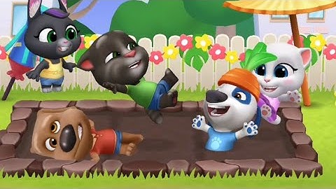 my talking tom friends 🐈😻😾 gameplay #7