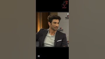 "Do not take yourself seriously" SSR || Sushant Singh Rajput