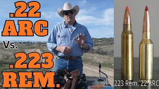 22-ARC Vs.  223-Rem. Cartridge and Velocity Differences