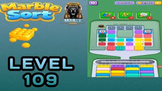 Marble Sort Level 109 Walkthrough Solution 