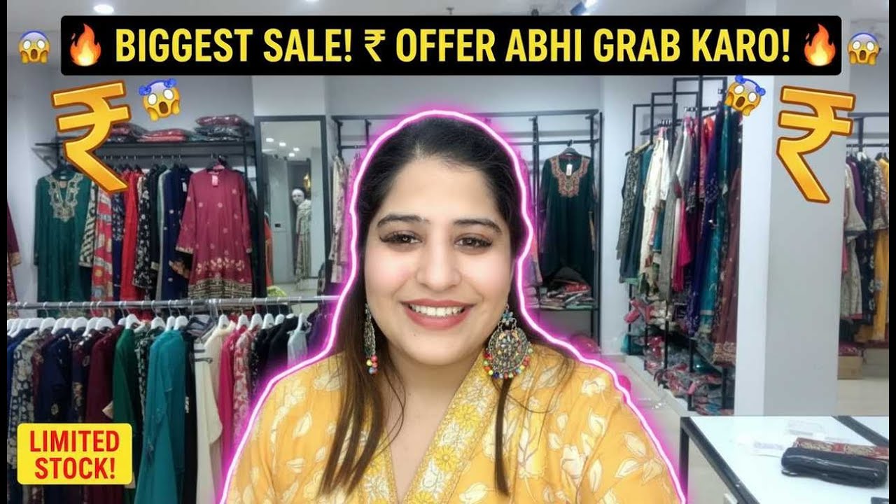 Live Shopping Replay 🔥 | Mega Sale Suits & Sarees 😍 | Gurunanak Suit & Saree