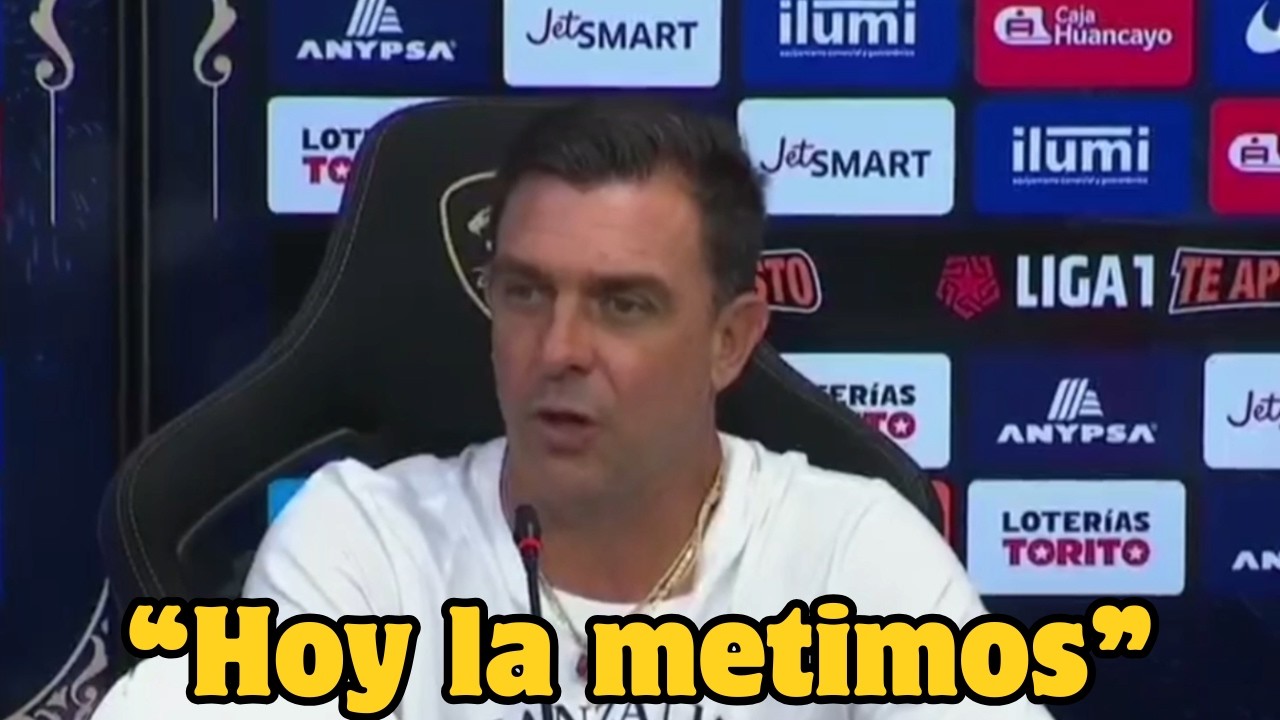 ESTO DIJO PABLO GUEDE TRAS EL TRIUNFO DE ALIANZA FRENTE A MELGAR