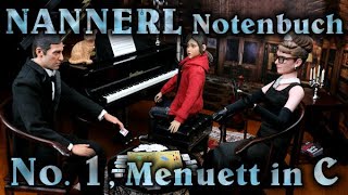 ANONYMOUS: Menuett in C major (Nannerl Notenbuch No. 1)