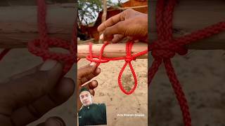 tricks simple #knot #rope #tricks #reaction #tutorial