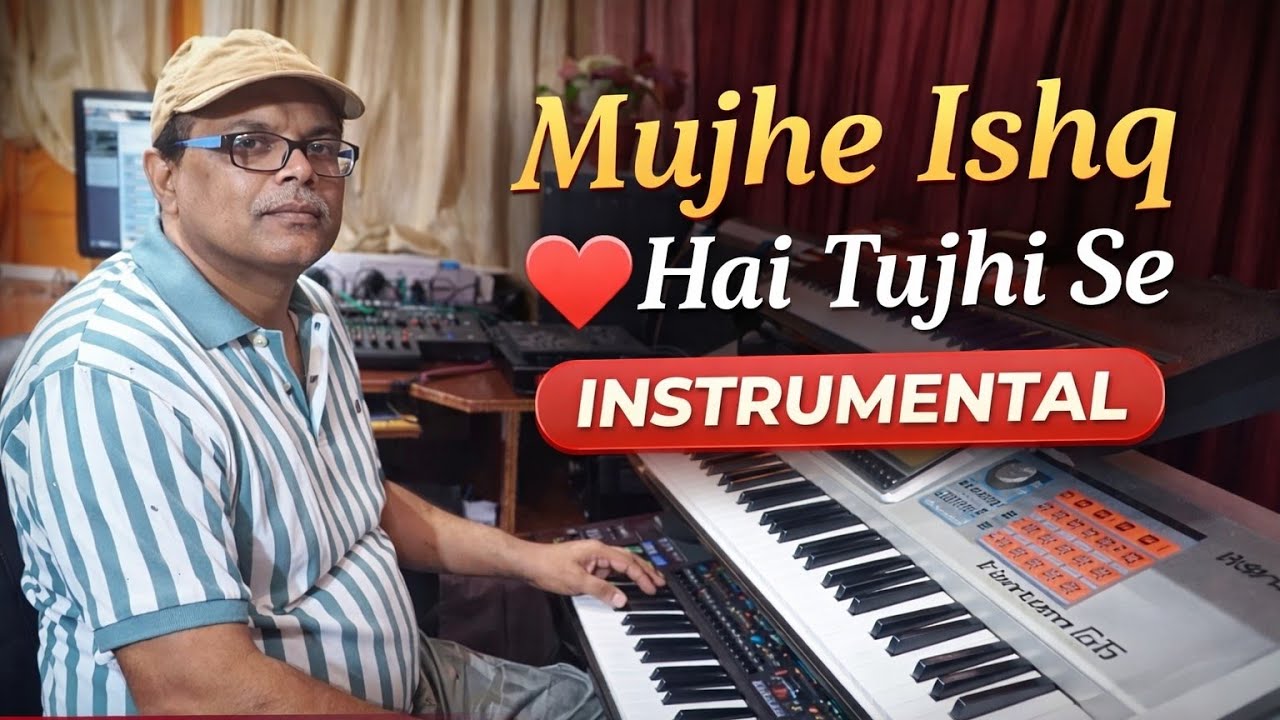 Mujhe ishq hai tujhi se | मुझे इश्क है तुझी से | Instrumental Cover | Md raphi | Sudhir