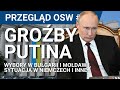 PRZEGLĄD OSW #12: Putin o Ukrainie, wybory w Mołdawii i Bułgarii, sytuacja polityczna w Nieczech