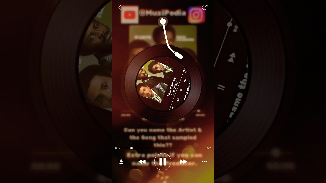 Cover Sample XXVI - “Back Stabbers” By The O’Jays #shorts