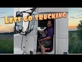 (We are a trucker) are first few weeks