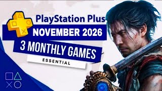 PlayStation Plus Essential November 2026 Monthly Games | PS Plus November 2026