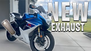 2025 SUZUKI GSXR 750 NEW FULL EXHAUST SYSTEM | COLD START AND REVS