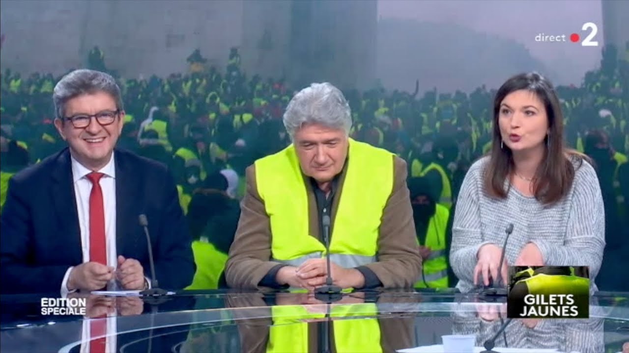 GILETS JAUNES : LA SOLUTION C'EST LE PEUPLE - JEAN-LUC MÉLENCHON