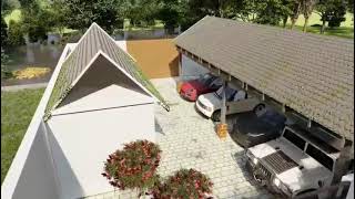 Garage & Party Hall - Concept By Venkatesh B Devappa