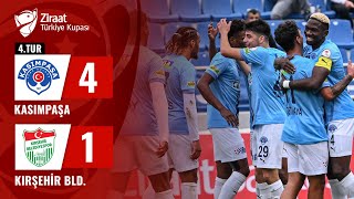 Kasımpaşa 4-1 Kırşehir Belediyespor Maç Özeti̇ Ziraat Türkiye Kupası 4. Tur Maç