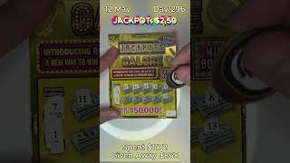 Four Days In A Row? Testing The Jackpot Luck #lottery #scratch #challenge