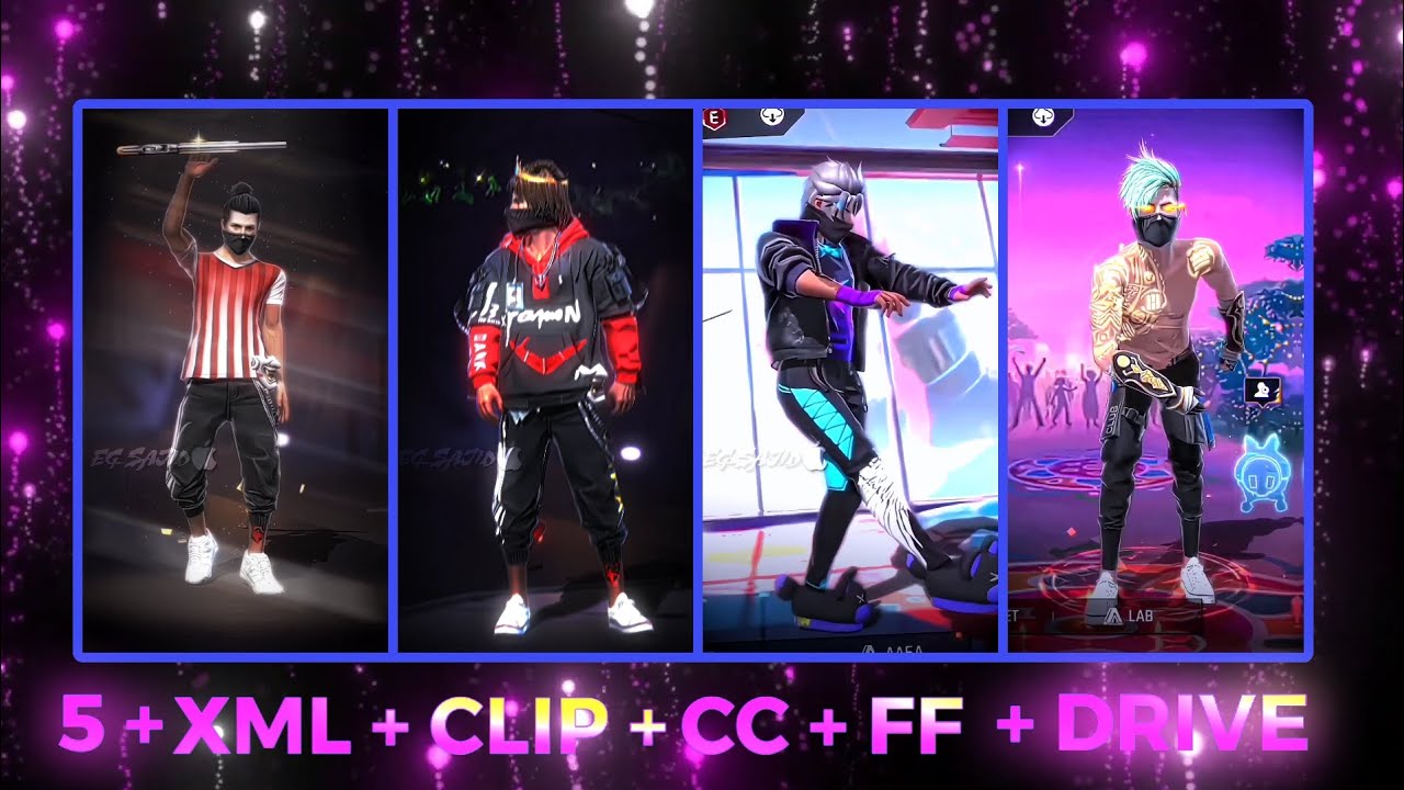 FREE FIRE × TOP × 4 xml 🔸 clip 🔸cc 🔸for google drive 🔸 xml 🔸 clips 🖇️🔸