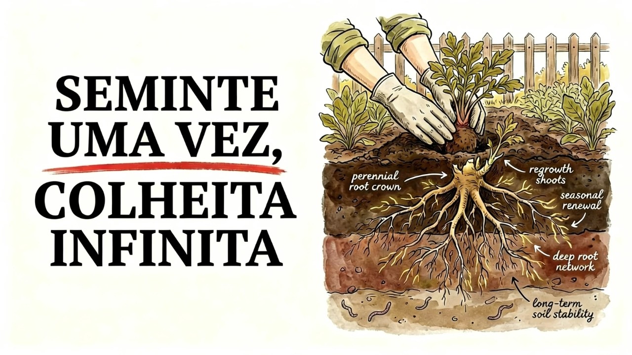 Plante Estas 7 Culturas Medievais Perenes UMA VEZ… e Colha Para Sempre!