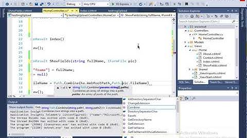uploading Images ASP NET CORE MVC