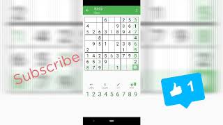Sudoku {Premium Pro} (android gameplay) screenshot 1