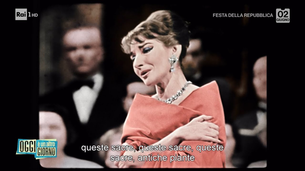 100 anni di Maria Callas - Oggi è un altro giorno 02/06/2023