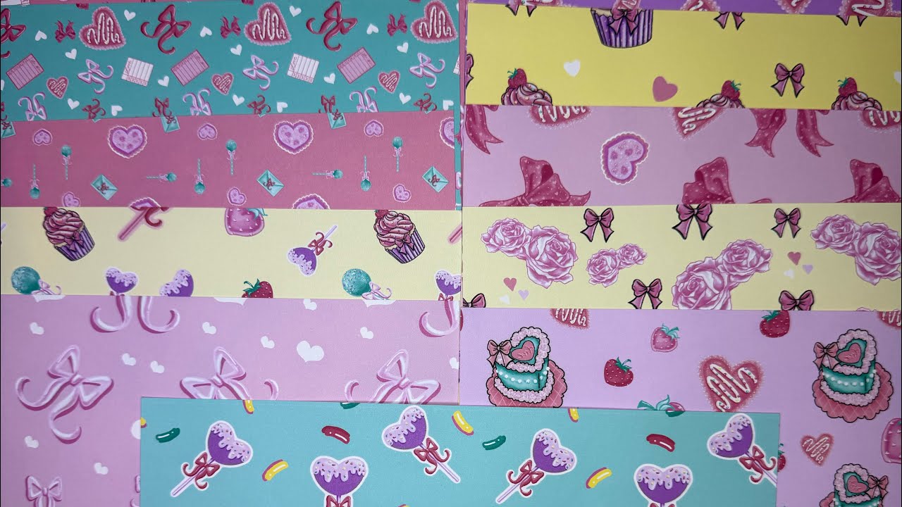 How I print digital paper collections and ephemera designed by 