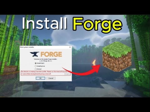 How To Install Forge For Minecraft Full Guide - YouTube