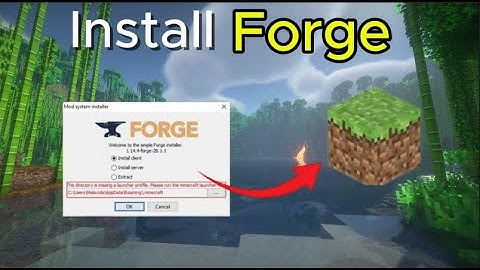 How To Install Forge For Minecraft   Full Guide