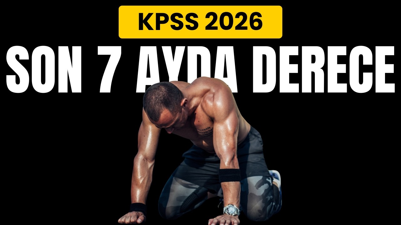Son 7 Ayda KPSS 2026'da Derece Yapmak ? Biter Mi ? Çalışma Programınızı Yapıyorum 💪