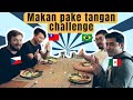 LUCUNYA BULE2 INI KESULITAN MAKAN PAKE TANGAN! BIKIN NGAKAK