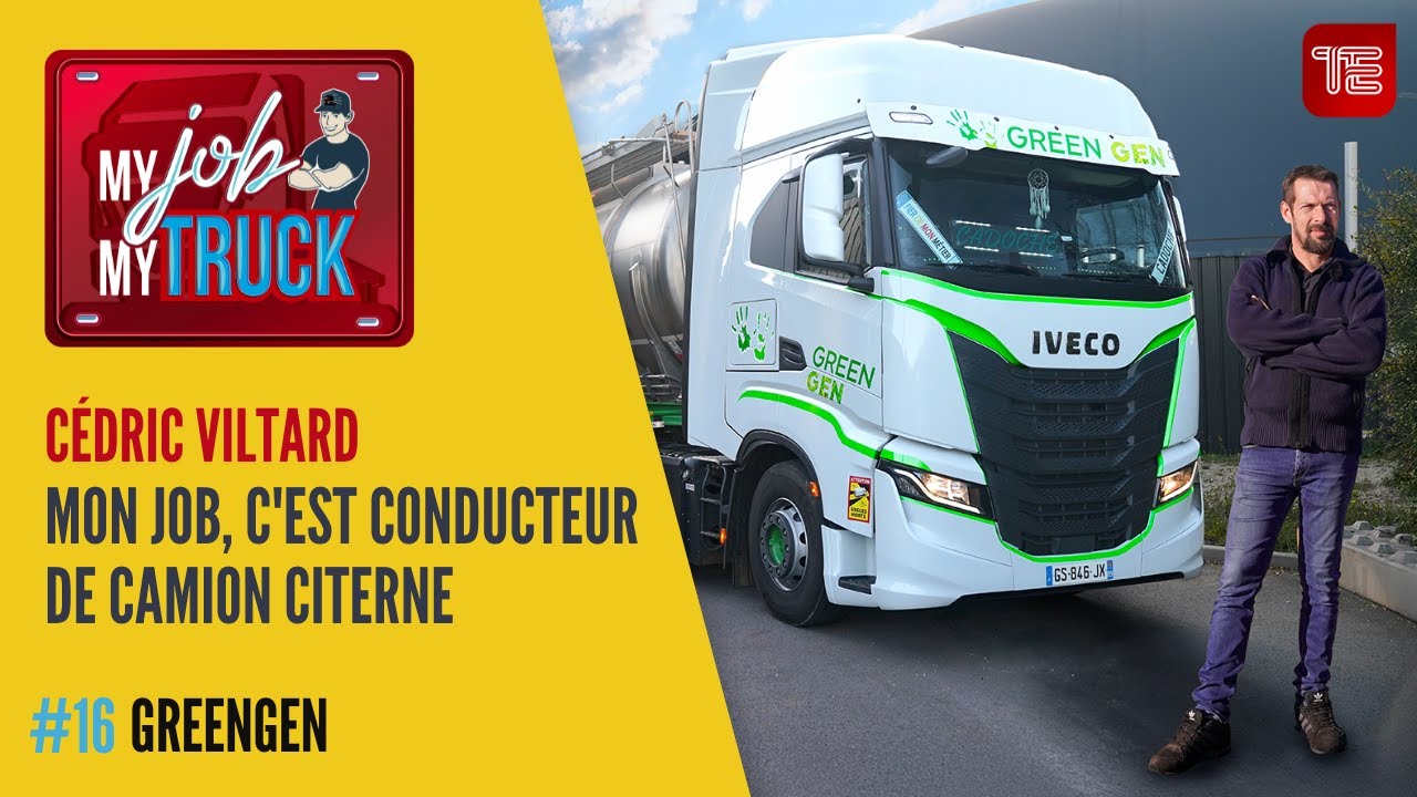 Mon Job, c'est conducteur de camion citerne chez GreenGen